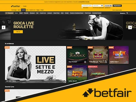 Betfair Casino Welcome Bonus Package Details